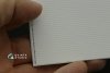 Quinta Studio QRV-018 Single riveting rows (rivet size 0.25 mm, gap 1.0 mm, suits 1/24 scale), White color, total length 5,8 m/19 ft